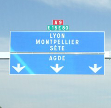 autoroute pour montpellier