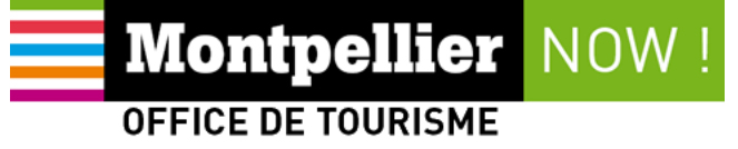 logo de l4office de tourisme de Montpellier