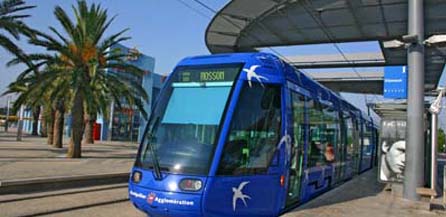 Tramway à Montpellier